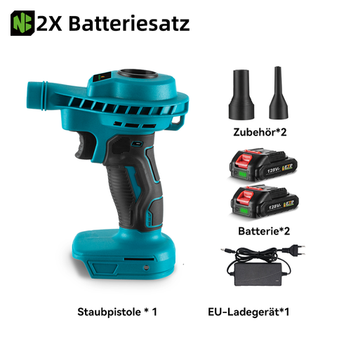 Elektrische Staubgebläse Staubbläser Luftgebläse Air Duster Luftdüster Reinigung - Afbeelding 19 van 19