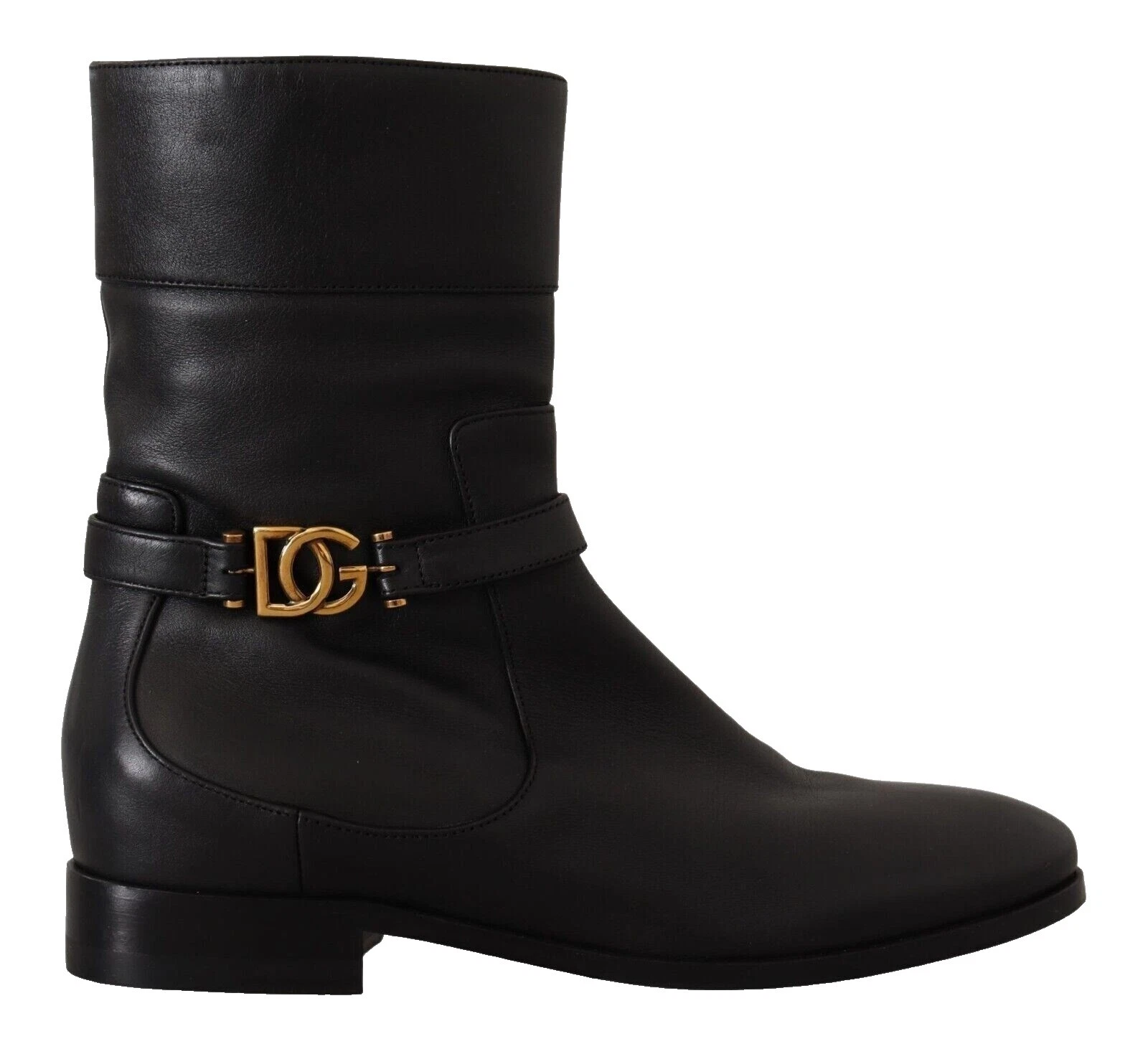 Botas para mujer Dolce&Gabbana de cuero leopardo