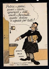 Humorous postcard Effects of the Waters Tired of My Talking? KD15