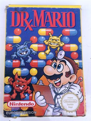 Nintendo Dr. Mario Europa Version Nintendo NES Spiel USK 6