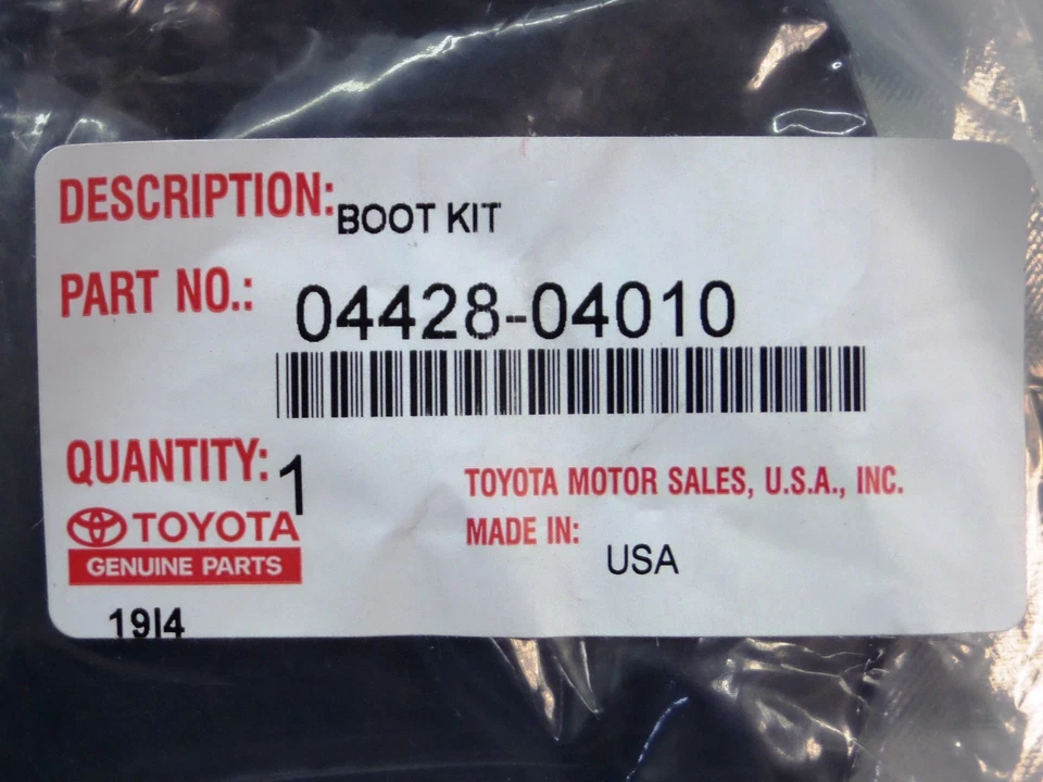 Kit de arranque de eje CV genuino OEM OE Toyota Tacoma 2005-2021   Foto 4 de 4