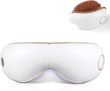 Cordless Eye Massager with Heat for Migraine Eye Care Face Massager with 5 Modes