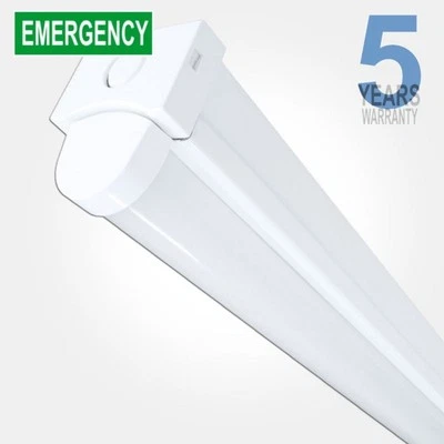 LEDBRITE LED Batten Linear Light Fitting Integrated LEDs 5ft 38W / 60W / Batten Strong
