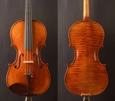 Special offer!Oil anti!A Strad Model Copy!A Y21+Violin .Master tone!NO:281