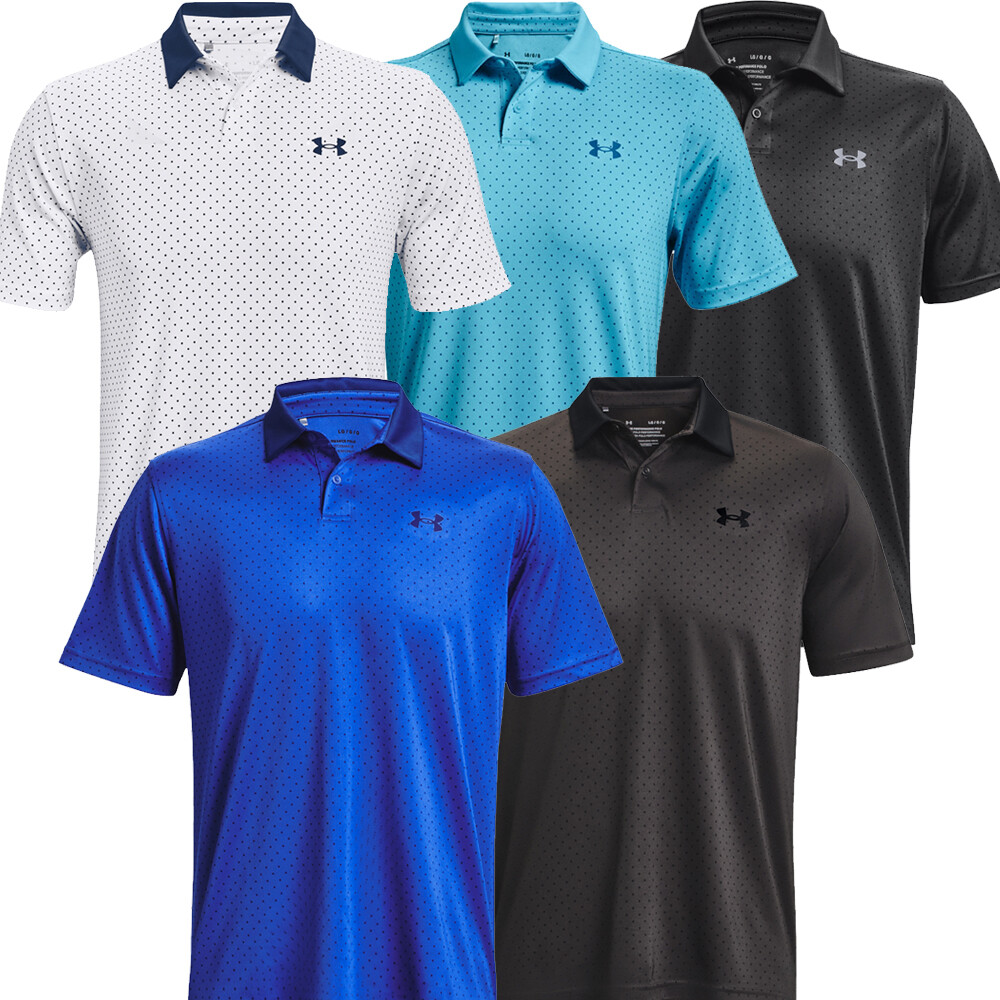 mens under armour golf shirts