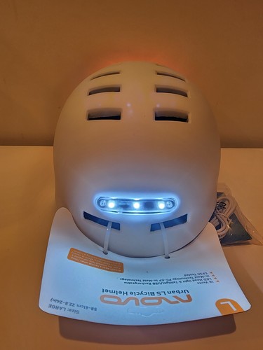 Movo Urban LS Bicycle Helmet LED Lit Rechargeable, Large, In-Mold Technology ๐ - Picture 10 of 11