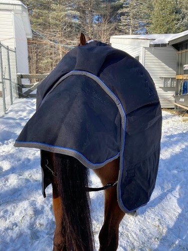 SmartPak Ultimate Heavy Combo Blanket size 69 used 3 times - Picture 2 of 4