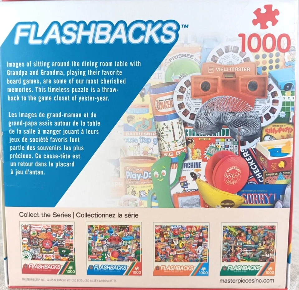 Quebra-cabeça Flashbacks Let the Good Times Roll 1000 peças por Master Pieces - Imagem 3 de 4