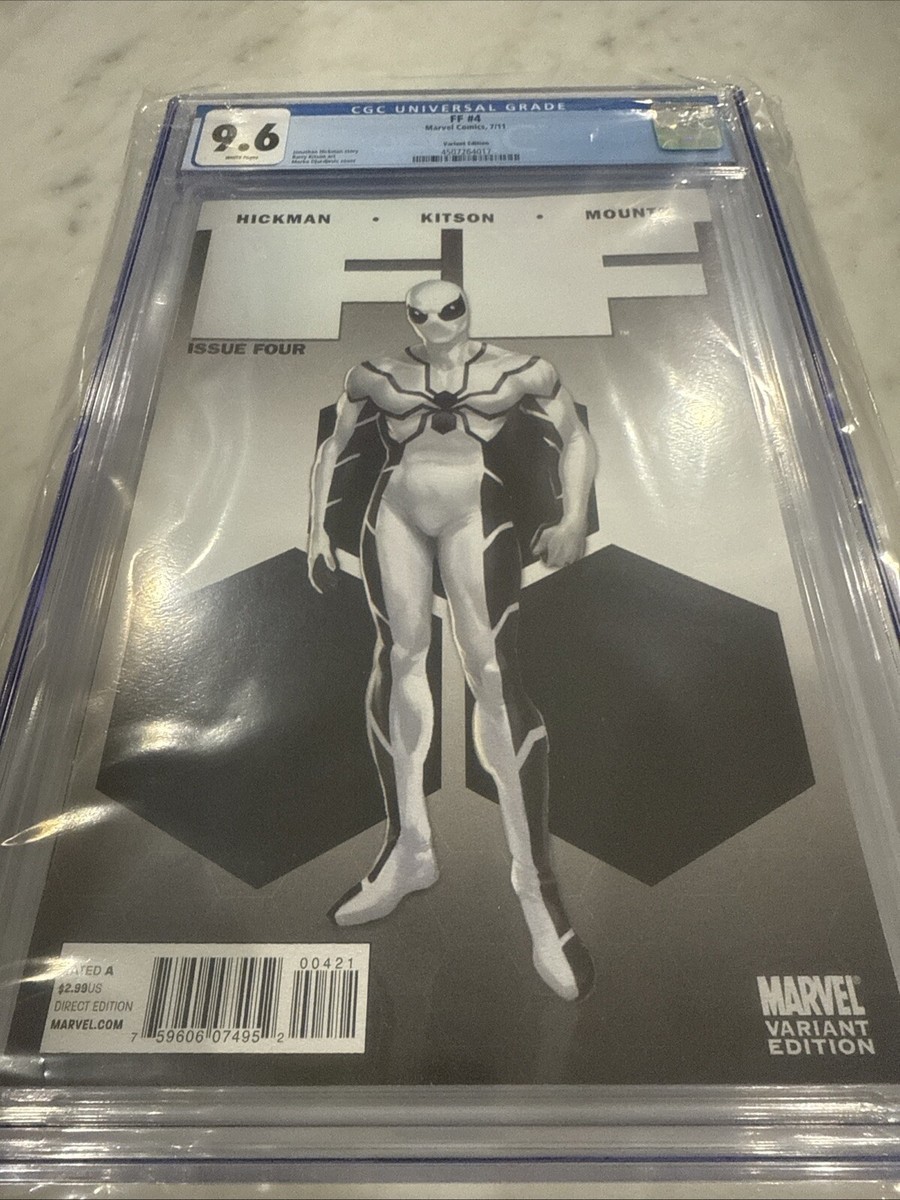 FF Issue 4 Variant 1:25 Djurdjecic Spider Man White Suit