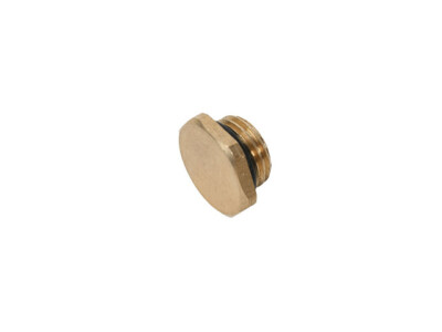 Entleerungsstopfen mit O-Ring, DN8, 1/4'', Messing