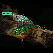 1pcs Sinking Fishing Lures VIB Plastic Bait Bass Crankbait Tackle 8cm/21g