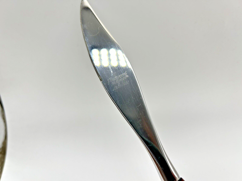 MCM Town & Country Washington Forge Teak Fleetwood Knife Set Carving Steak 9 Pcs - Picture 8 of 8