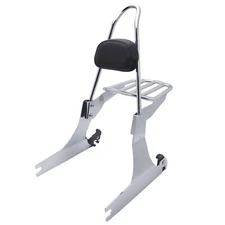Detachable sissybar backrest luggage rack For Harley 2006-2017 Dyna