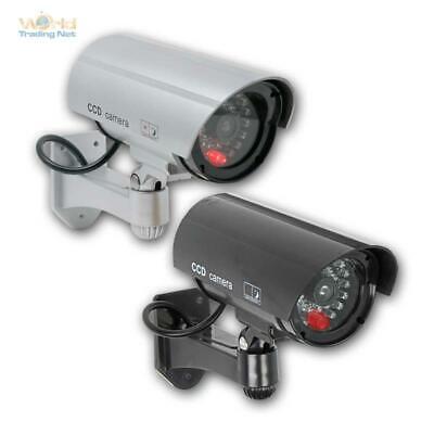 Dummy Überwachungskamera Kamera-Attrappe Blink-LED Alarmanlage
