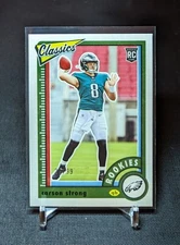 Carson Strong Rookie Card RC RED BACK Variation /99 2022 CLASSICS #156 Eagles