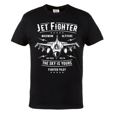 Flugzeug Pilot Geschenk T Shirt Herren Aviation Fliegen Shirt