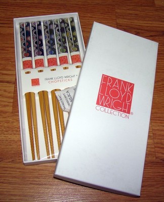 Frank Lloyd Wright Collection, Imperial Hotel Oya Carving Chopsticks (16149)
