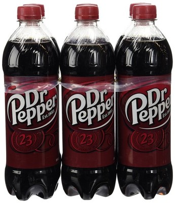 Dr Pepper, 6 PK, 24 Fl oz Bottles