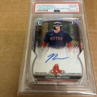 2023 bowman chrome prospect roman anthony spreckle auto 254/299 PSA 10
