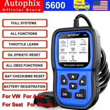 AUTOPHIX 5600 All System Car Code Reader OBD2 Scanner Diagnostic EPB ABS Oil BAT