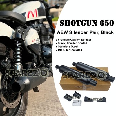 Passend für Royal Enfield Shotgun 650 AEW TE 203 S S Auspuff Endtopf...