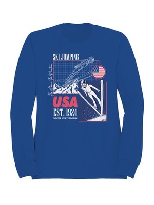 USA Ski Jumping 1924 Heritage Women's Sweatshirt
