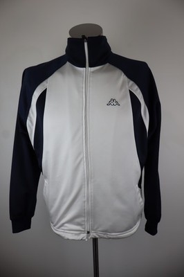 Kappa Jacke Sport Herren Gr. M Herr Vintage Casual Sweatshirt mit Reißverschluss
