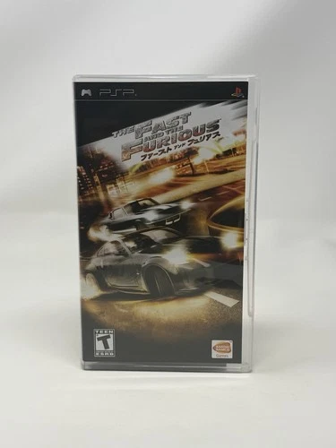 The Fast and the Furious PlayStation Portable PSP Complete CIB Authentic Tested