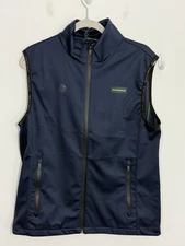 Officine Panerai North Sails Mens Vest Small Blue Navy Yachting Full Zip Pockets