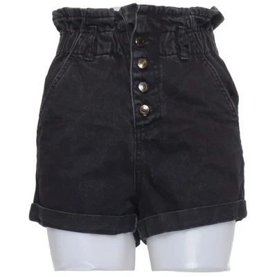 Topshop, Jeans Shorts, Größe: 32, Schwarz, Baumwolle/Polyester, Einfarbig #ojW - Bild 1 von 4