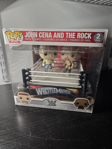 Funko Pop! Vinyl: WWE John Cena and the Rock 2-Pack Figure