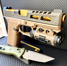 Zaffiri Glock 17 Gen 3 ODG Slide RMR Cut Complete Tactical G17 Upper FREE KNIFE