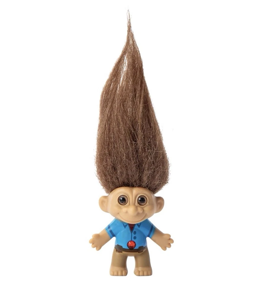 Muñeca Troll Buena Suerte Icono de Película ALAN GRANT Parque Jurásico Película Foto 2 de 3