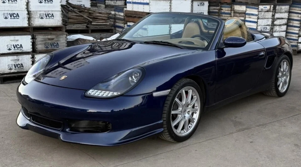 Alerón labial de parachoques delantero estilo CarGraph para Porsche 986 Boxster 1997-2001 Foto 2 de 4