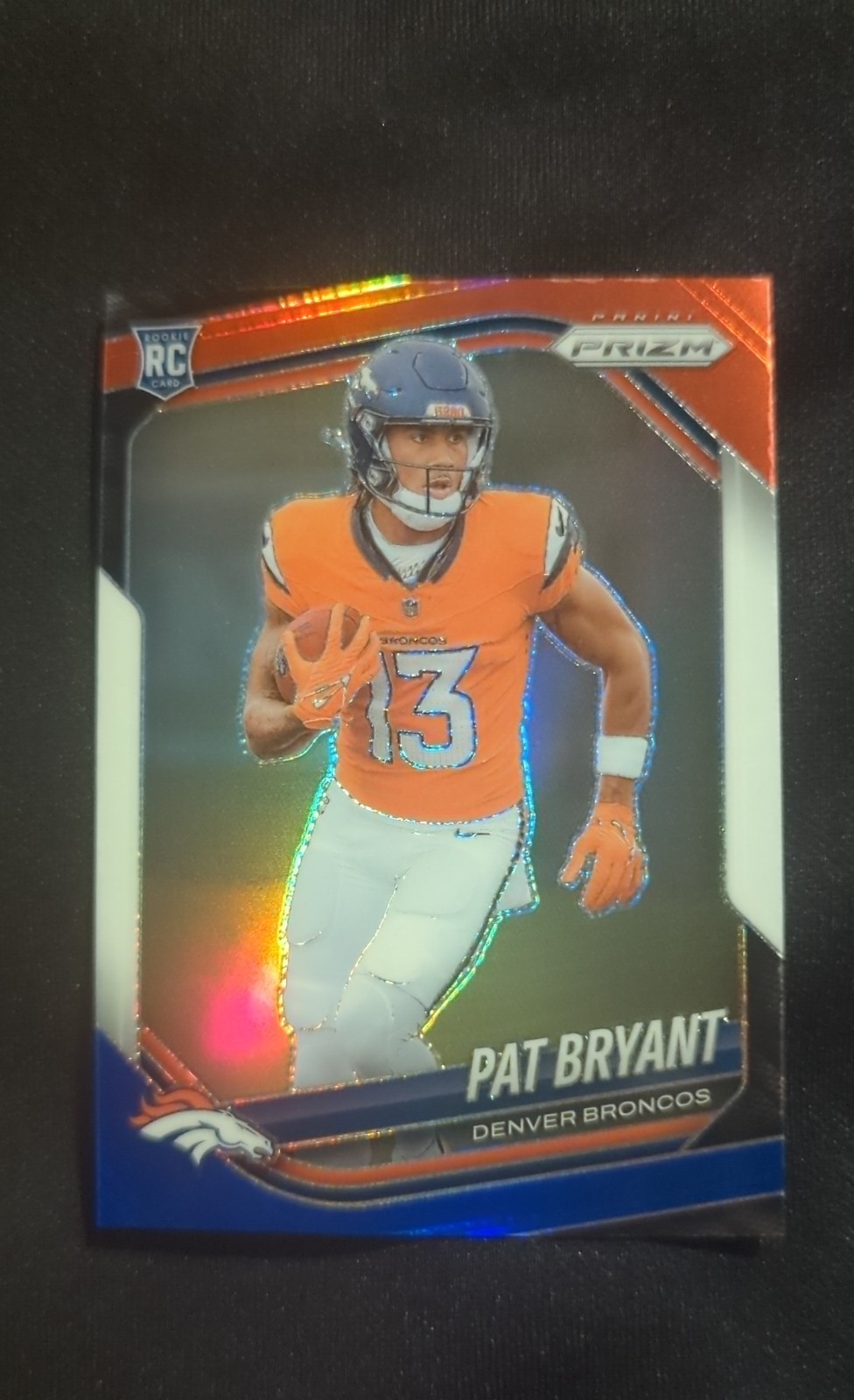 2025 Panini Prizm - Rookies Pat Bryant #366 Red White & Blue Prizm (RC)