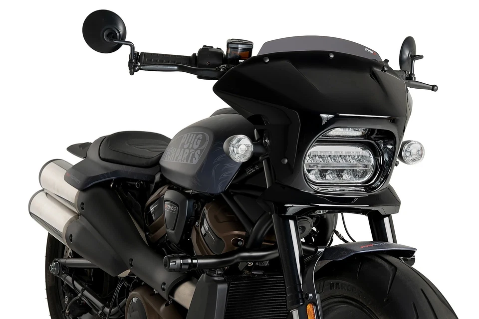 Puig Fury pour Harley davidson SPORTSTER S RH1250S Teinté foncé - Photo 1/1