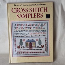 Better Homes and Gardens Cross-Stitch Samplers Hardcover Meredith 1986