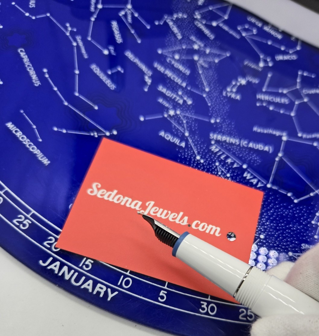 Montblanc 129399 Glacier Fountain Pen ships in reduced eco-friendly packaging