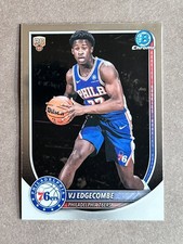 2025/26 Bowman Chrome NBA VJ Edgecombe #BCV-3 Rookie RC Philadelphia 76ers