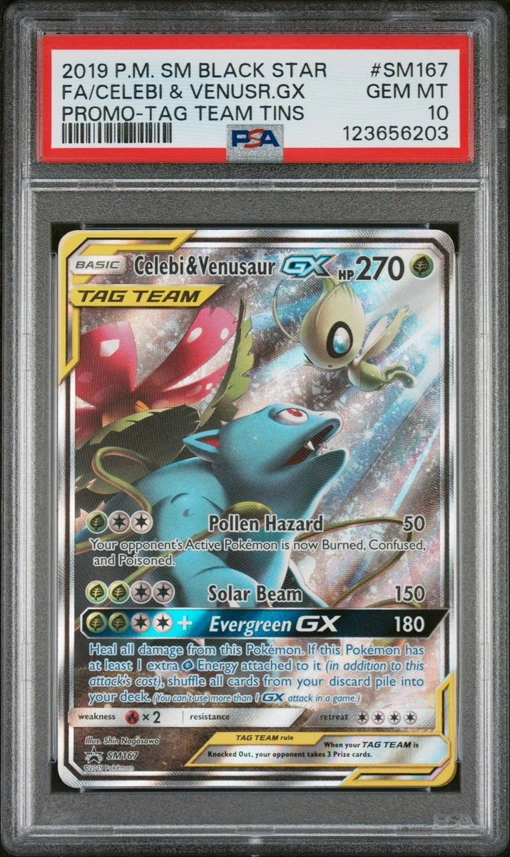 Celebi & Venusaur GX Pokémon TCG Cards for sale | eBay