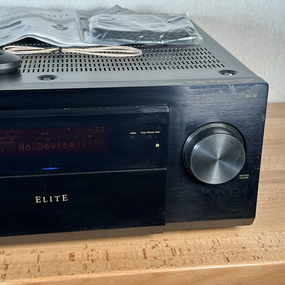 Pioneer SC-72 7.2-Channel Network Ready Elite Receiver - With Box - No Remote - Image 4 of 4