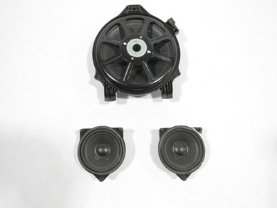 14-17 Mercedes S550 W222 2015 Front Audio Sound Speaker Subwoofer Set 3 PCS |:Y