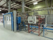 Deimco Flatline Finish Automated Finishing Equipment Cure Oven 48" Spray Booth