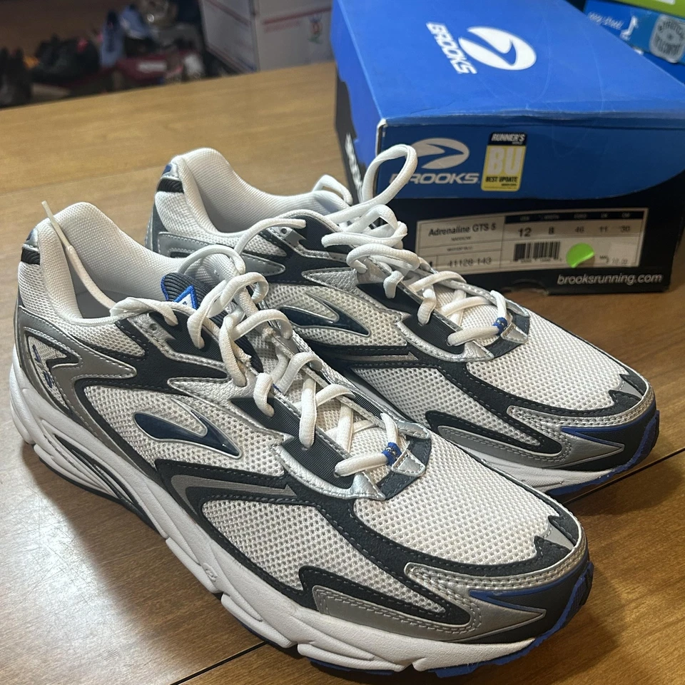 Мужские кроссовки Brooks Adrenaline GTS 5 размер 12 узкие синие - Изображение 3 из 4