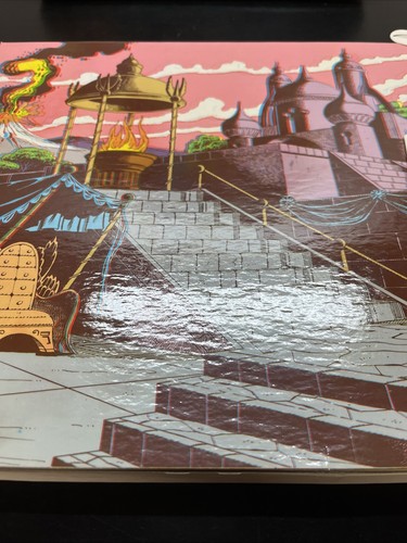 Golden Girl Galoob 3-D Colorforms Adventure Set 1985 ora completo W11 - Foto 8 di 16
