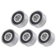 5pcs 3200-2RS Angular Contact Ball Bearing 10mm Bore x 30mm OD x 14.3mm Width