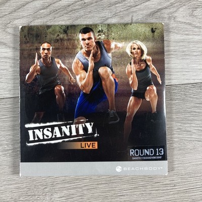 Beachbody Insanity Live Round 13 CD & DVD Set Workout Fitness