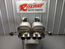 14-17 CORVETTE C7 PAIR L&R MUFFLER W/ SINGLE ACTUATORS