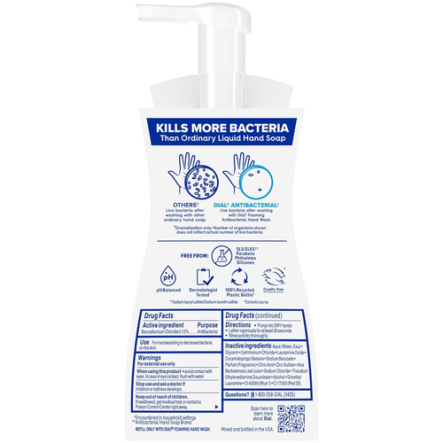 Antibacterial Foaming Hand Wash, Coconut Water, 7.5 Fl Oz (Pack of 6) - Picture 6 of 12