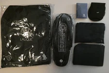 SINGAPORE AIRLINES LaLIQUE FIRST CLASS PAJAMAS, SLIPPERS + MORE - NEW & SEALED